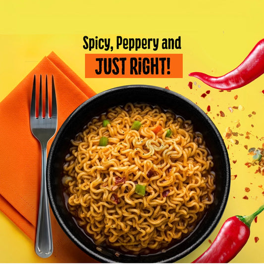 Maggi spicy pepper instant noodles 4 pack 248 g