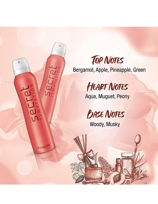 Secret Temptation Passion Deodorant : 150 ml