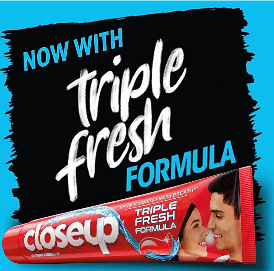Close-up everfresh+ anti germ toothpaste gel (2×150g) - Dailyneeds