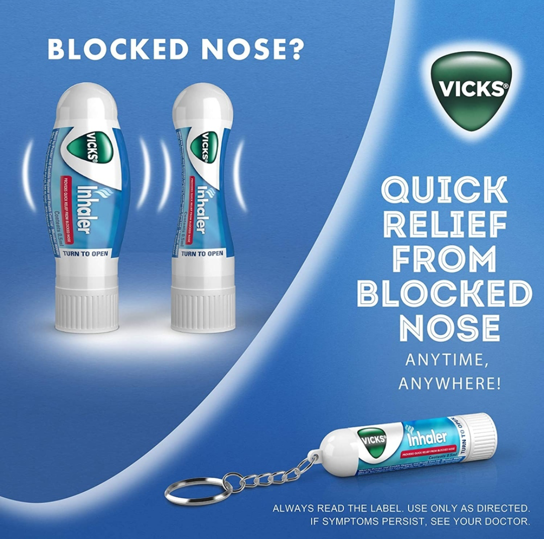 Vicks Inhaler : 2x0.5 ml