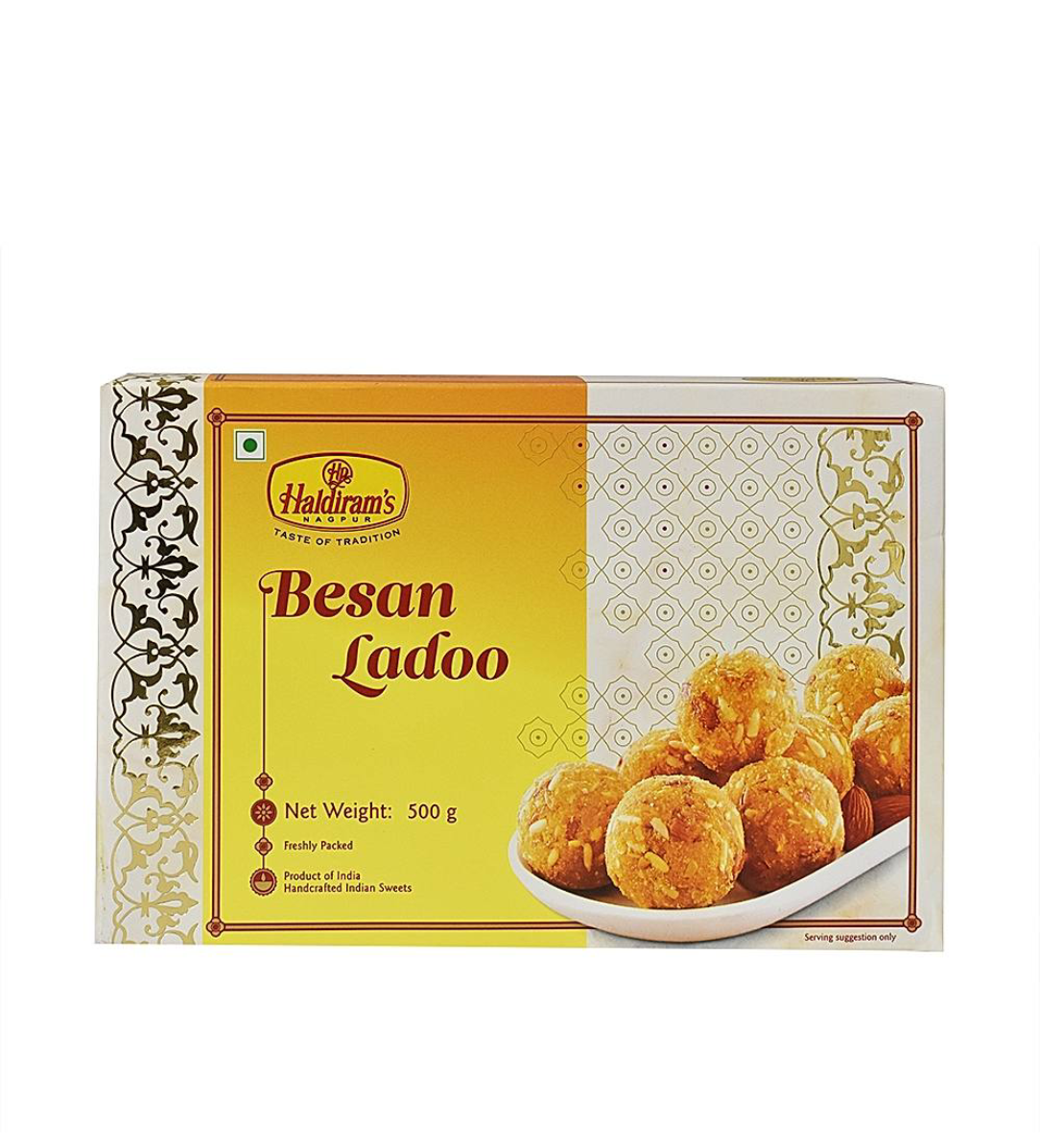 Haldiram besan ladoo : 500g