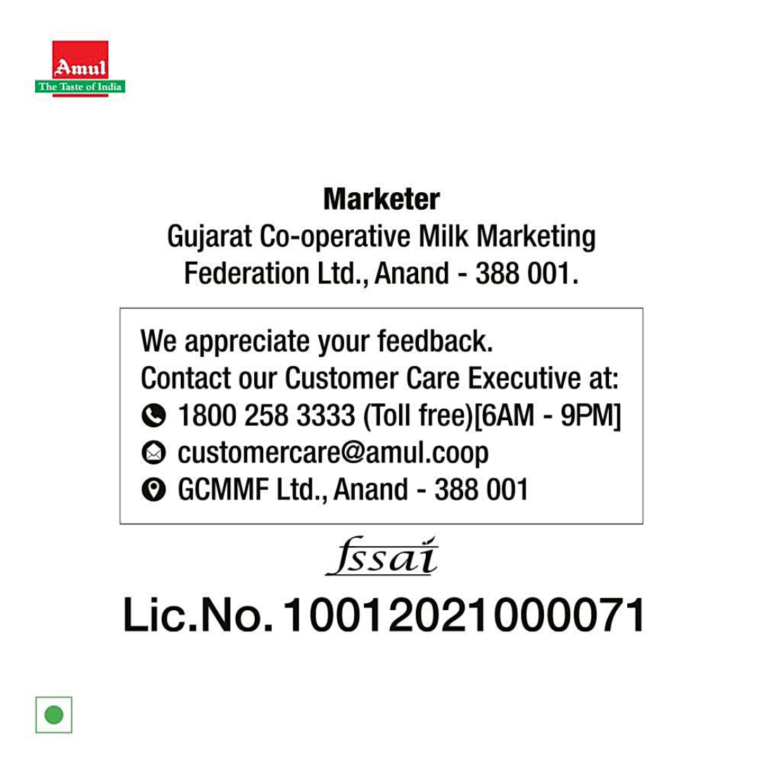 Amul taaza toned milk (1ltr) - Dailyneeds