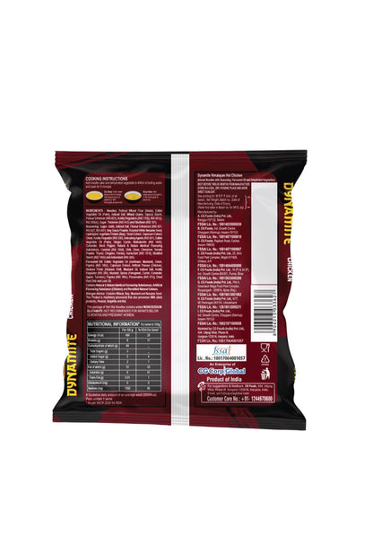 Wai wai dynamite extra spicy chicken insta noodles 100g