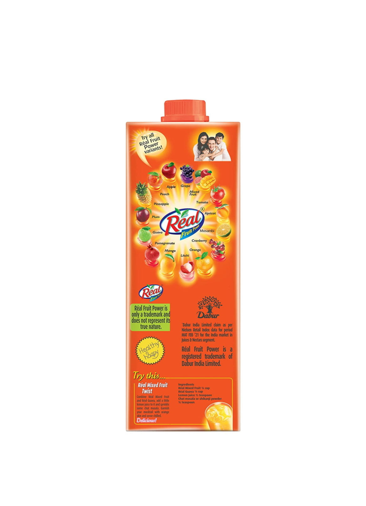 Real fruit mixed 1 ltr - Dailyneeds