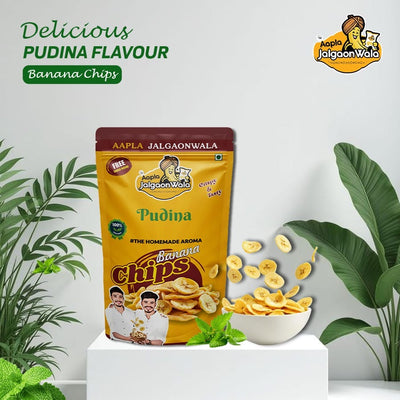 Pudina Flavor Banana Chips 160g