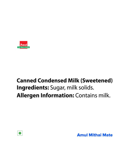 Amul condensed milk 400g - Dailyneeds