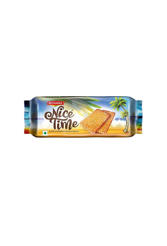 Britannia Nice time coconut biscuit (136.5g) - Dailyneeds