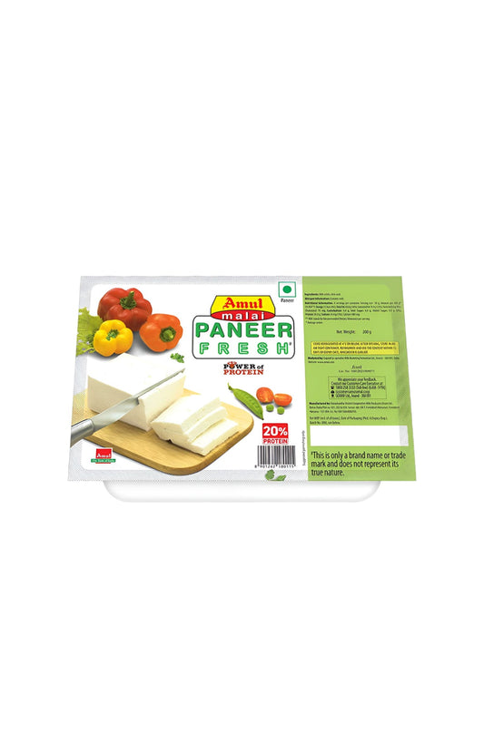 Amul fresh paneer 200g - Dailyneeds
