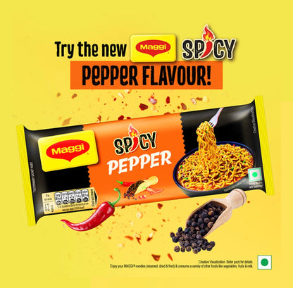 Maggi spicy pepper instant noodles 4 pack 248 g
