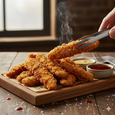 Chicken strips 4 pcs