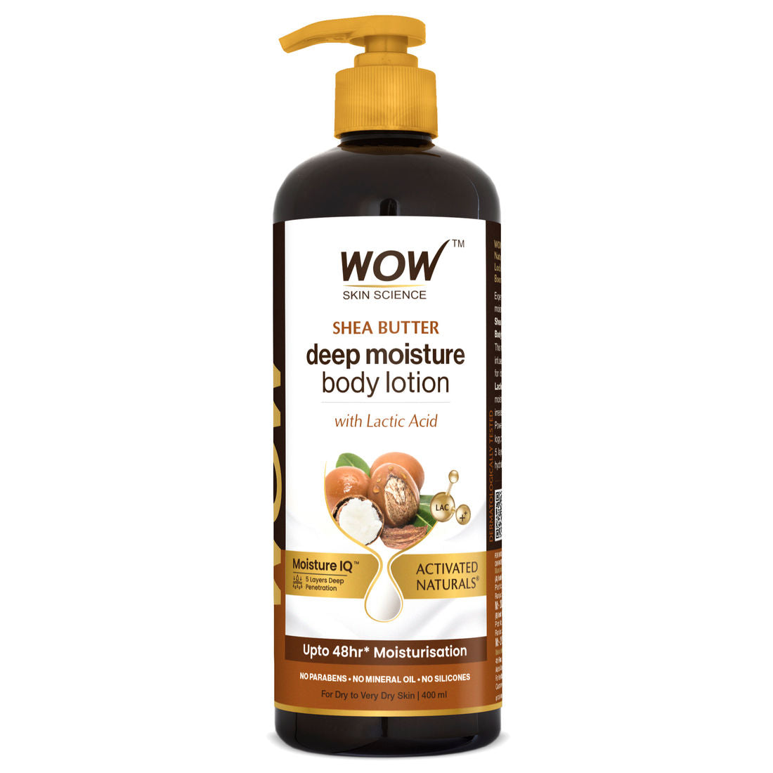 Wow Shea butter body lotion 400ml