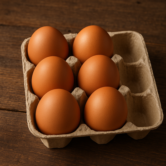 Brown premium Eggs 6 pcs