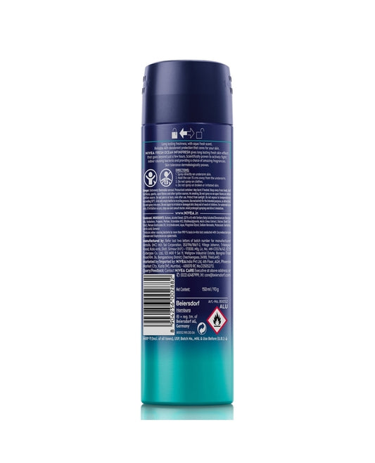 Nivea Fresh Ocean Deodorant : 150 ml