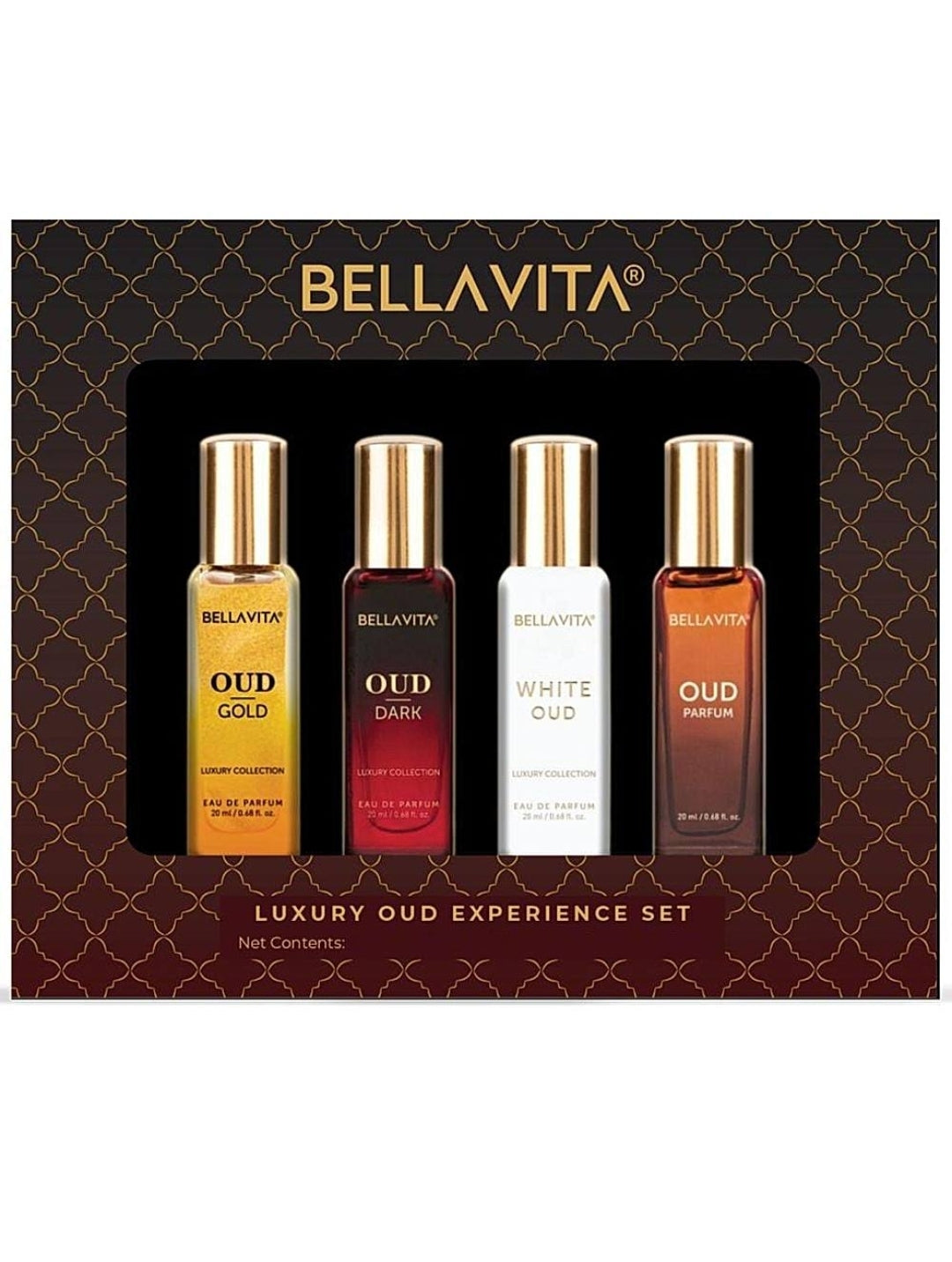 Bella Vita Luxury Oud Experience Parfum Set : 4 x 20 ml