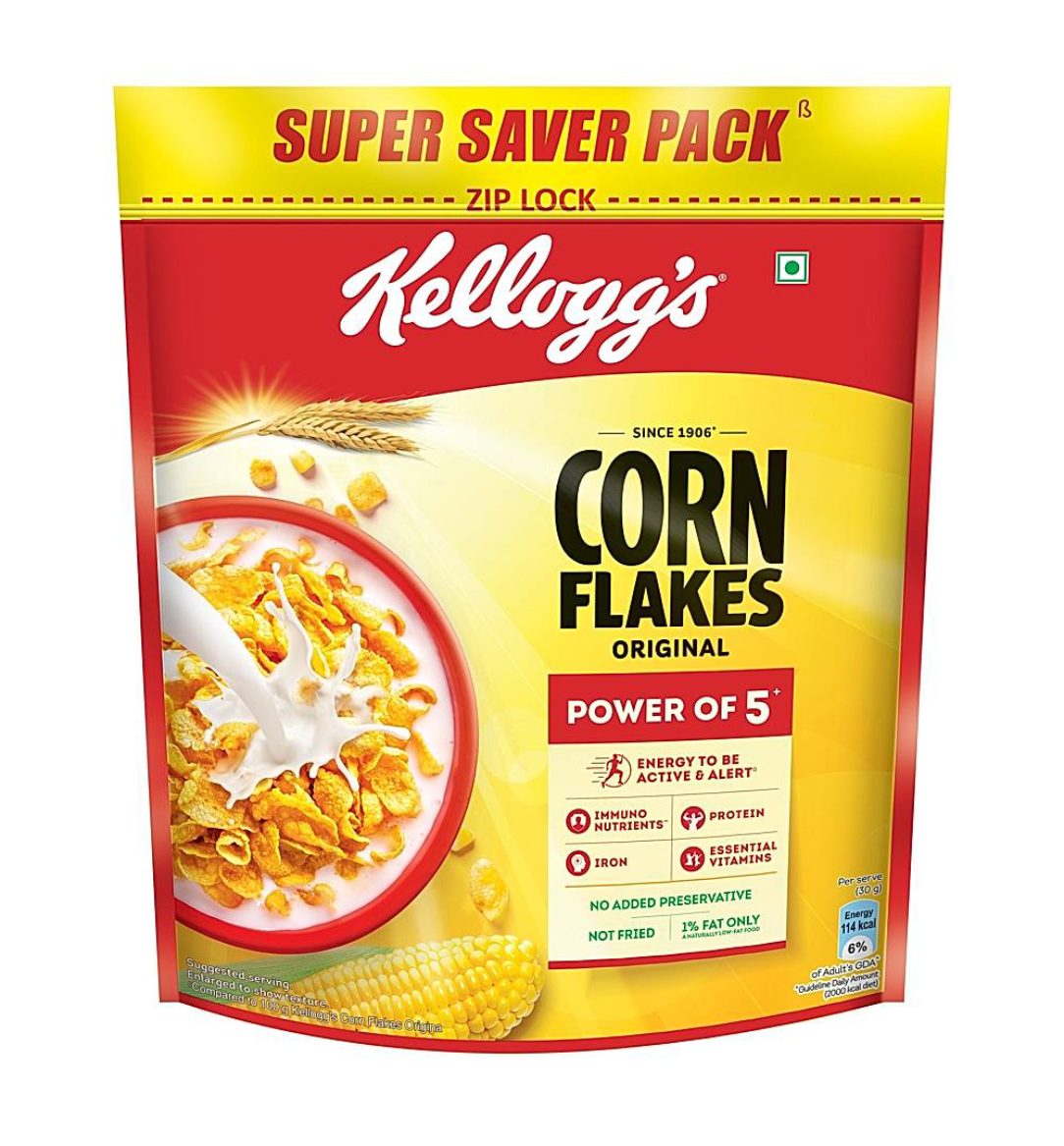 Kellogg's corn flakes original: (875g) - Dailyneeds
