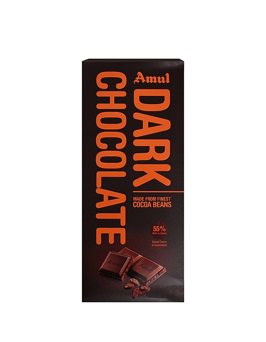 Amul dark chocolate 125g