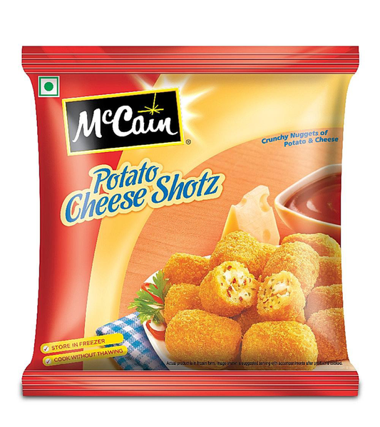 McCain potato cheese shotz 400g