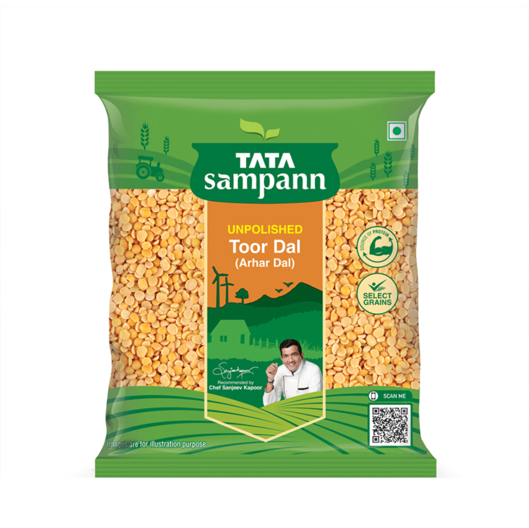 Tata sampann toor dal : 1kg - Dailyneeds