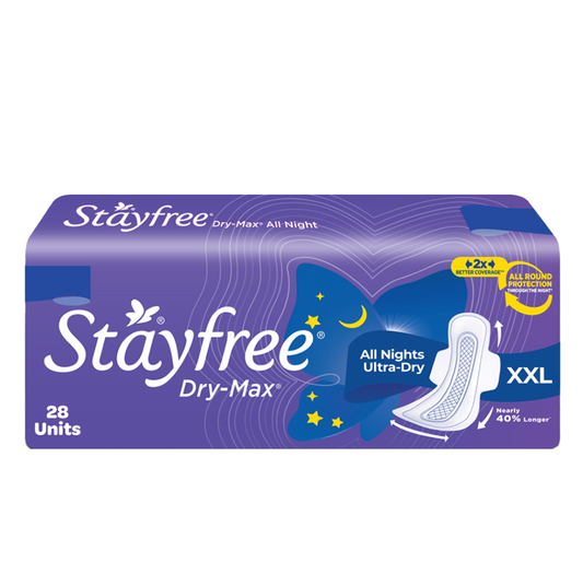 Stayfree dry max all nights: XXL (28 units) - Dailyneeds