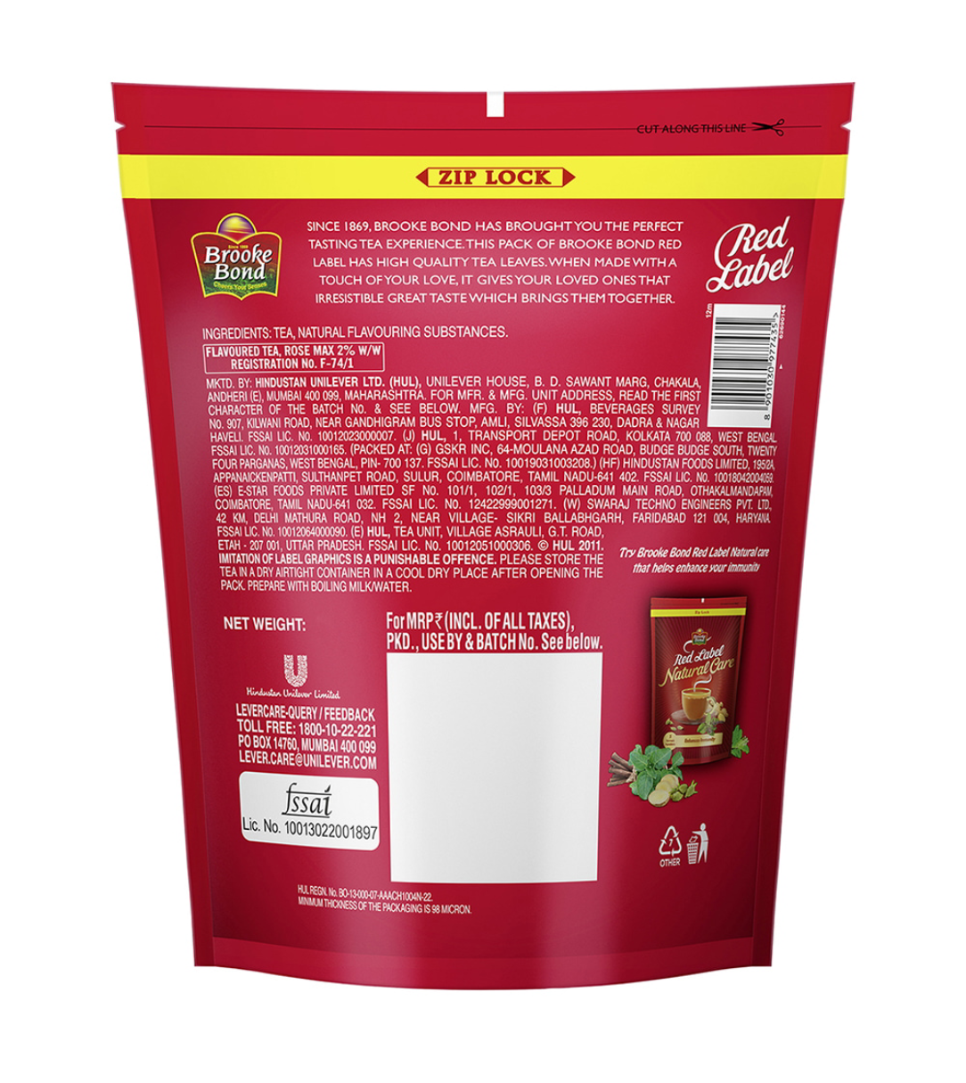 Brooke bond red label tea - Dailyneeds