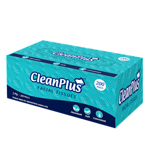Cleanplus facial tissue : 200 Units