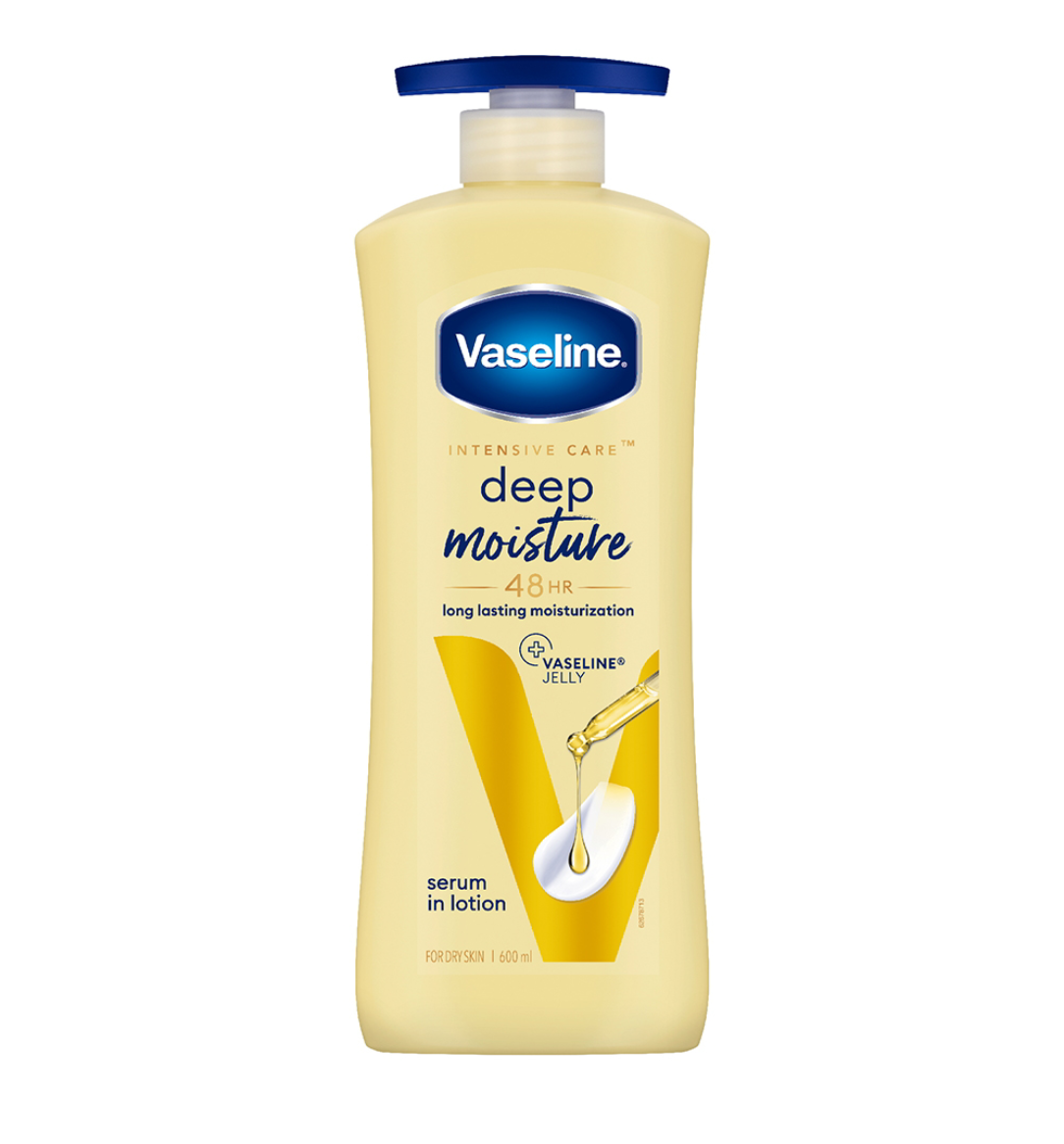 Vaseline Deep Moisture Body Lotion 600 ml
