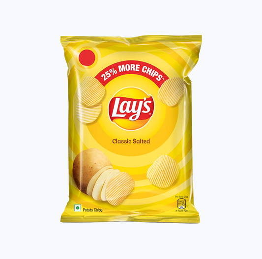 Lay's classic salted potato chips (82g) - Dailyneeds