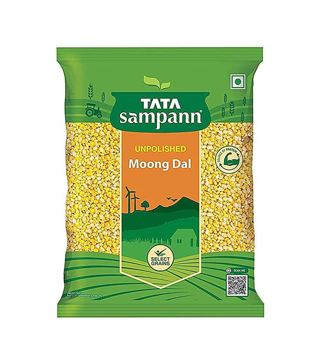 Tata sampann moong dal : 1kg - Dailyneeds