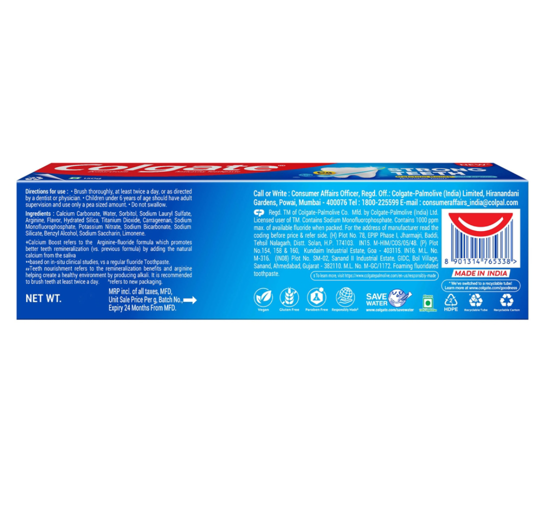Colgate strong teeth calci-lock toothpaste - Dailyneeds