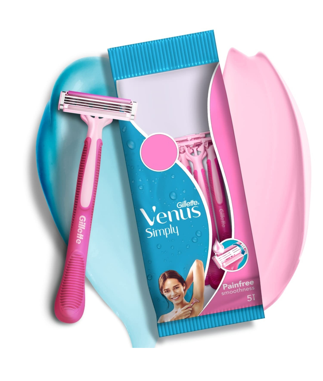 Gillette simply venus razor (5 units) - Dailyneeds
