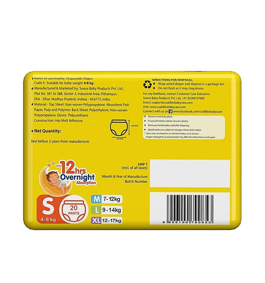 cuddles diaper L 20 pcs