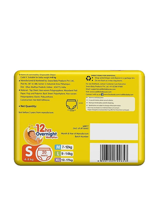 cuddles diaper XL 20 pcs