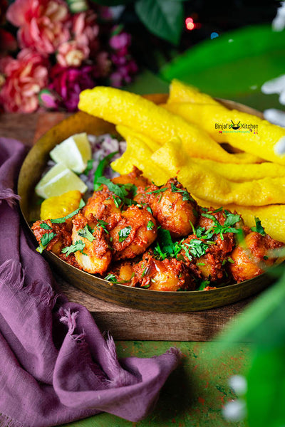 Aloo ponga (half plate)