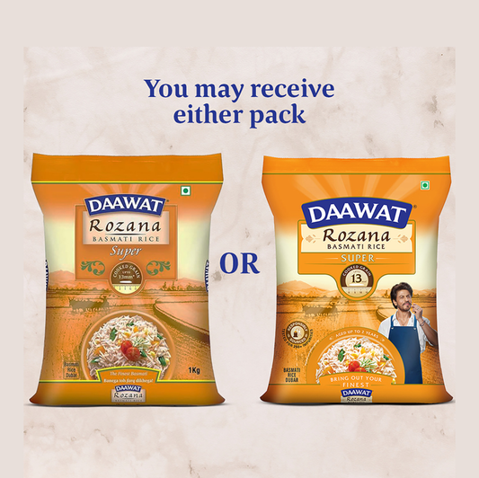 Daawat rozana super basmati rice (5kg) - Dailyneeds
