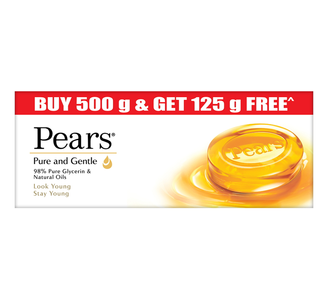 Pears pure & gentle bathing soap (125g×4U) - Dailyneeds