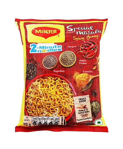 Maggi 2- minute special masala noodles: (70g) - Dailyneeds