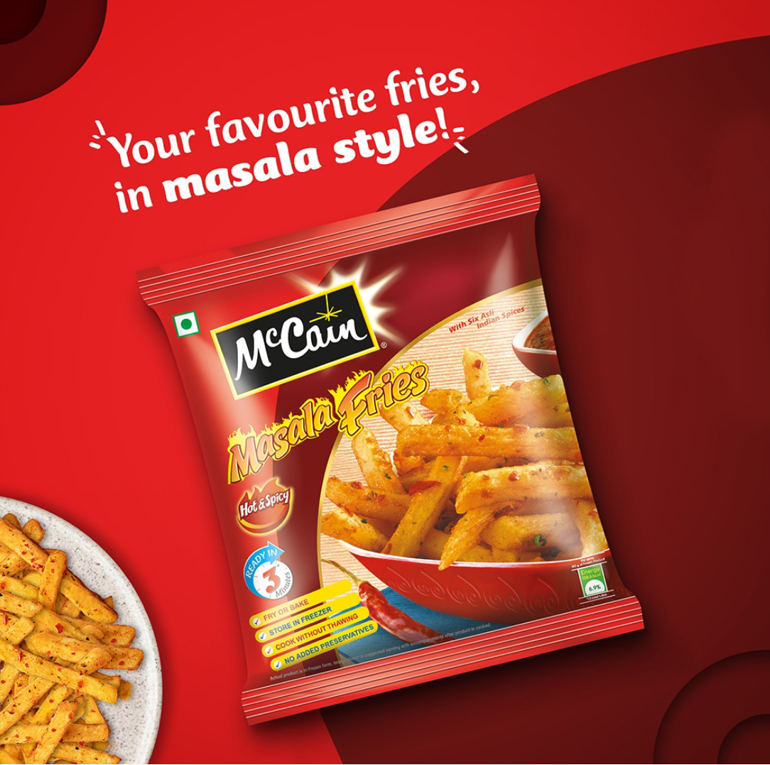McCain masala fries 375 g