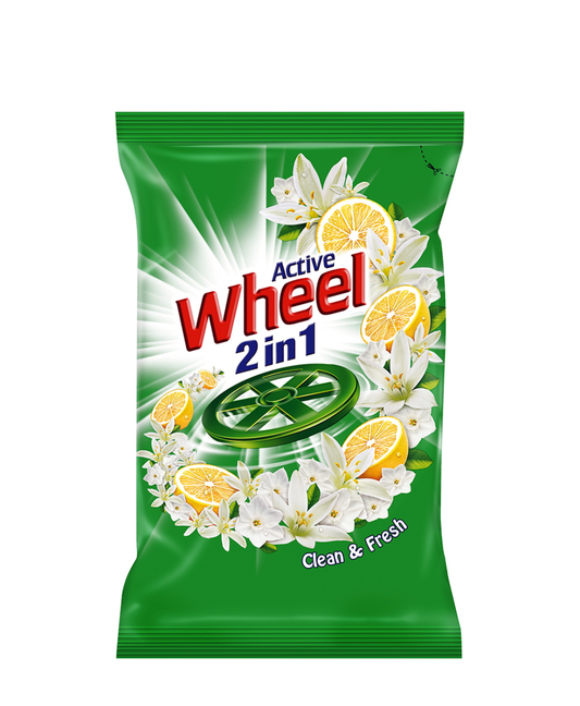 Wheel green lemon & jasmine detergent powder 1kg