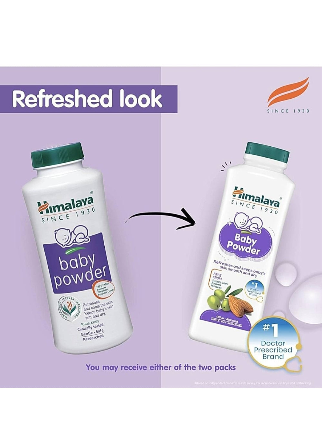 Himalaya baby powder 400g