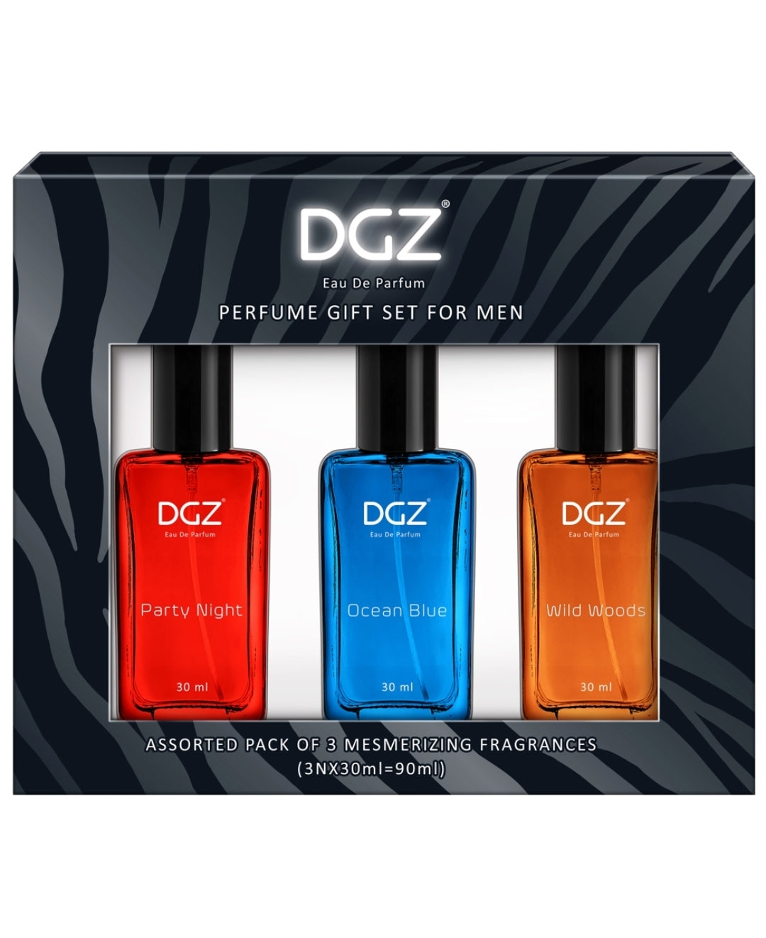 DGZ Men Perfume Gift Set : 3x30 ml