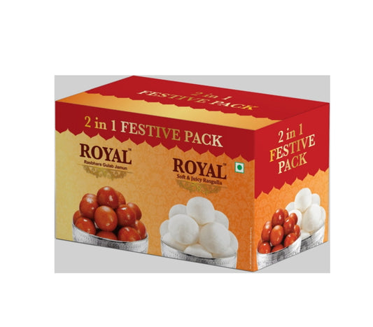 Royal 2 in 1 gift pack : 2kg