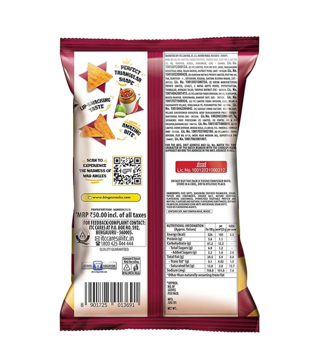 Bingo Mad angles achari masti (117g) - Dailyneeds