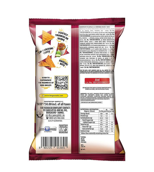 Bingo Mad angles achari masti (117g) - Dailyneeds