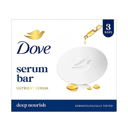 Dove Creamy Beauty Bathing Bar 125 g (Pack of 3)