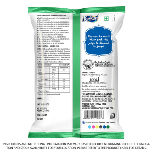 Kurkure chilli chataka (68g) - Dailyneeds