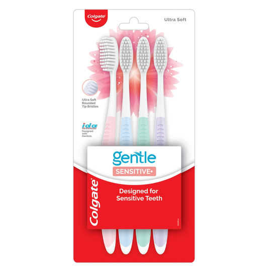 Colgate ultrasoft sensitive toothbrush (4 units) - Dailyneeds