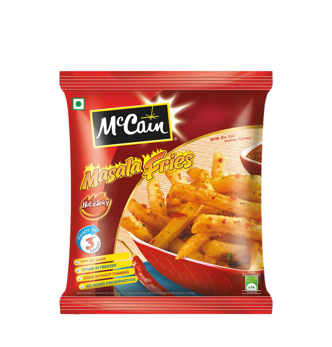 McCain masala fries 375 g