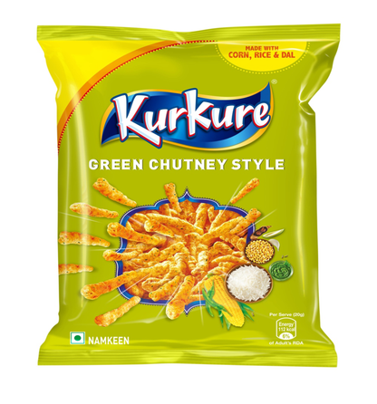 Kurkure green chutney style (68g) - Dailyneeds