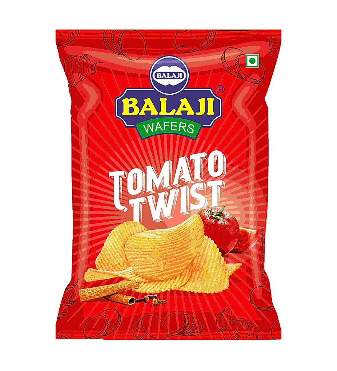 Balaji tomato flavour potato wafers (135g) - Dailyneeds