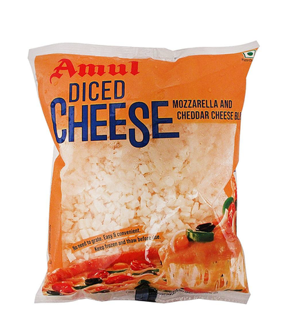 Amul diced mozzarella cheese blend 200 g